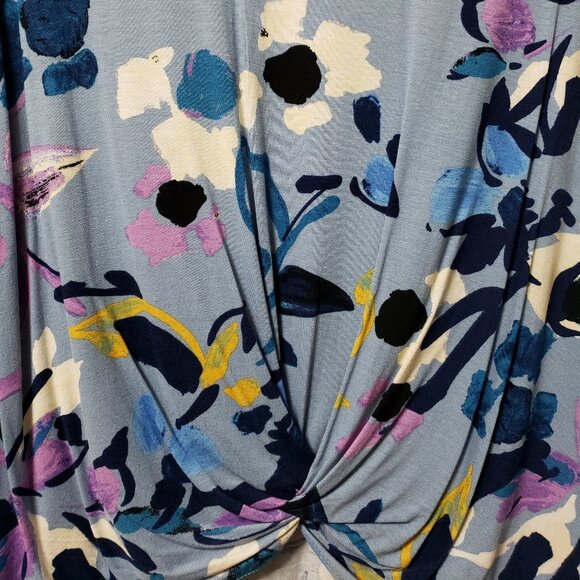 NEW Style&Co Petite High-Low Floral Top - Picture 5 of 7